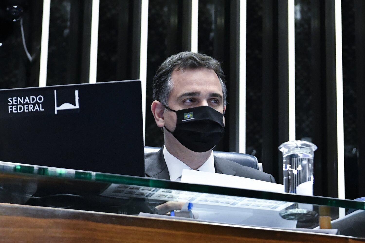 O presidente do Senado, Rodrigo Pacheco (DEM/MG): cautela com as mudanças no ICMS