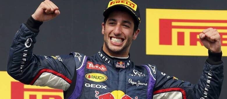Recém-chegado à Red Bull, Ricciardo é o único piloto fora da Mercedes a ter vencido corridas este ano