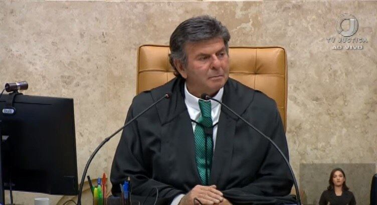 O presidente do STF, Luiz Fux