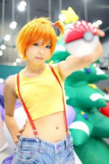 Esse cosplay da Misty ficou igualzinho