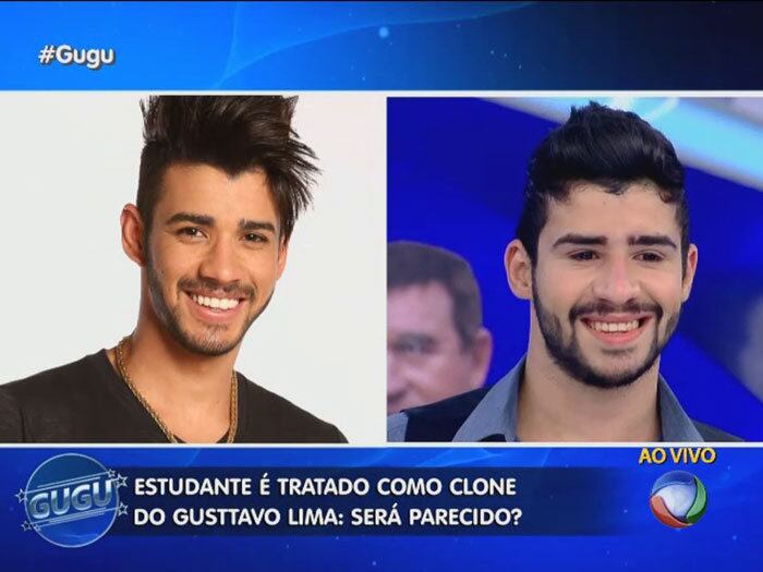 E este, parece com o cantor Gusttavo Lima? O sósia mostrou que é igual apenas na aparência porque a voz... Não deu!

+ Gente como a gente? Sósias de famosos confundem fãs e fazem sucesso na internet
+ Clique aqui e assista às matérias do programa
+ Gugu está no Facebook! Curta
+ Siga o perfil da atração no Twitter
+ Tem Instagram? Siga o Gugu!