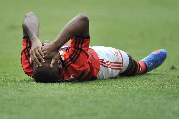 Samir fez o primeiro gol do Flamengo no jogo
