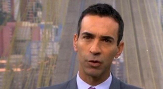 O apresentador César Tralli foi assaltado no Jardim Paulista, em SP