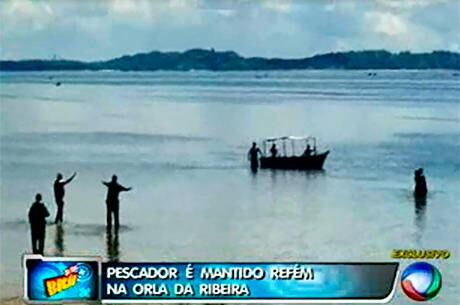 vítima contou que foi sequestrado no mar, quando se arrumava para sair de barco
