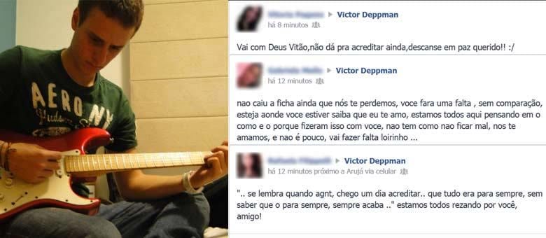 Victor Hugo Deppman foi morto em frente ao condomínio onde morava, no bairro do Belém