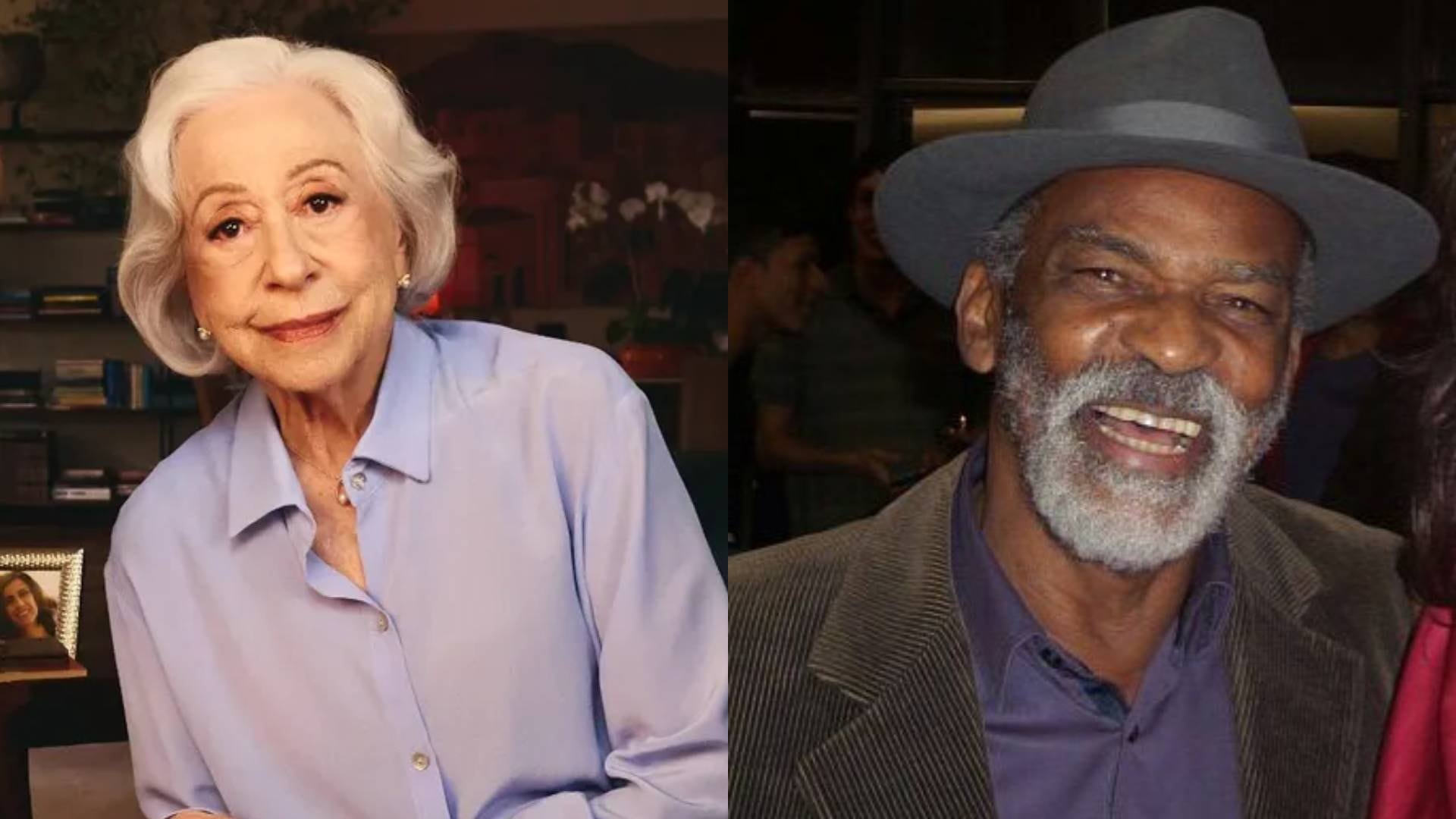 Fernanda Montenegro e Antônio Pitanga