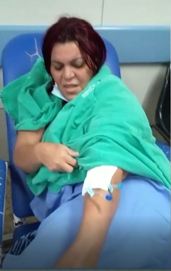 Rosa Maria internada no hospital após agressão do ex-namorado
