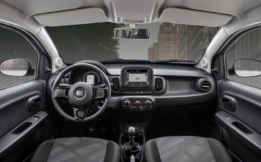 Multimídia é de 7 polegadas com conexão com Android Auto e Apple CarPlay sem fio no Mobi Trekking