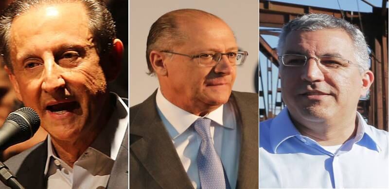 Pelas pesquisas, o governador Geraldo Alckmin, do PSDB, seria reeleito ao governo de São Paulo no primeiro turno
