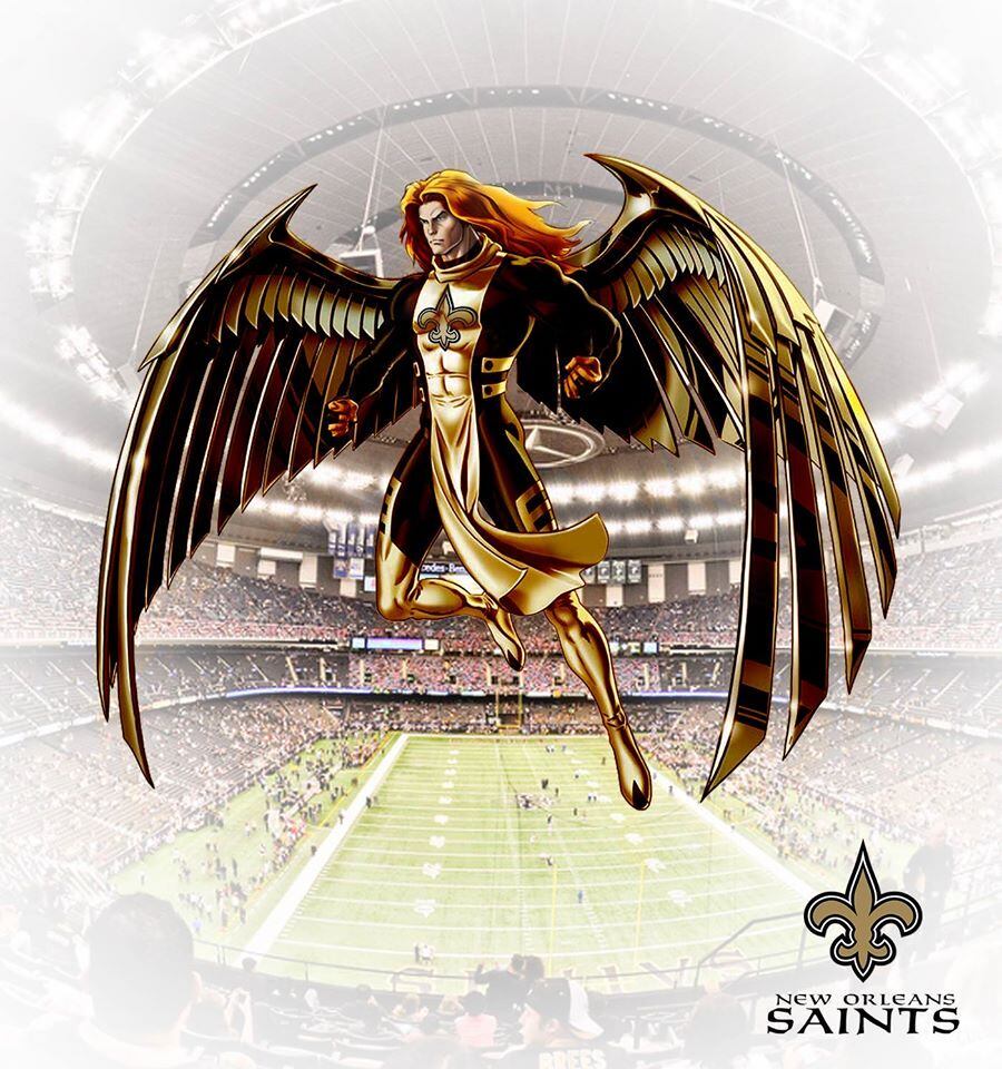 Anjo/Arcanjo (Marvel) - New Orleans Saints