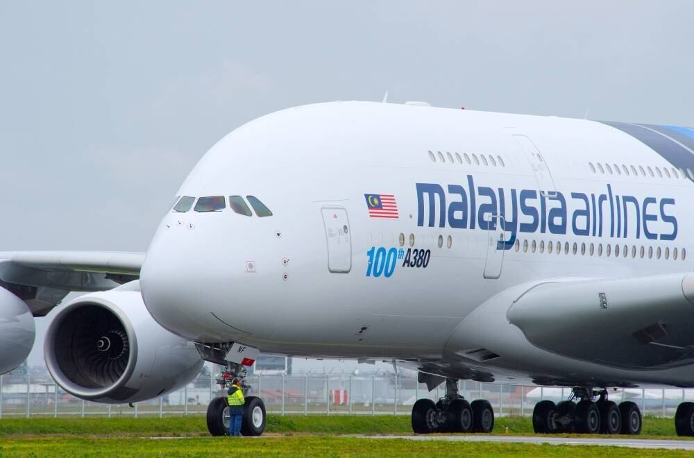 A Malaysia Airlines também tem seis dessas aeronaves, utilizadas em rotas internacionais de longa distância