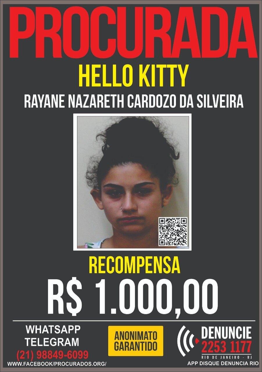 Rayane da Silveira, a "Hello Kitty"