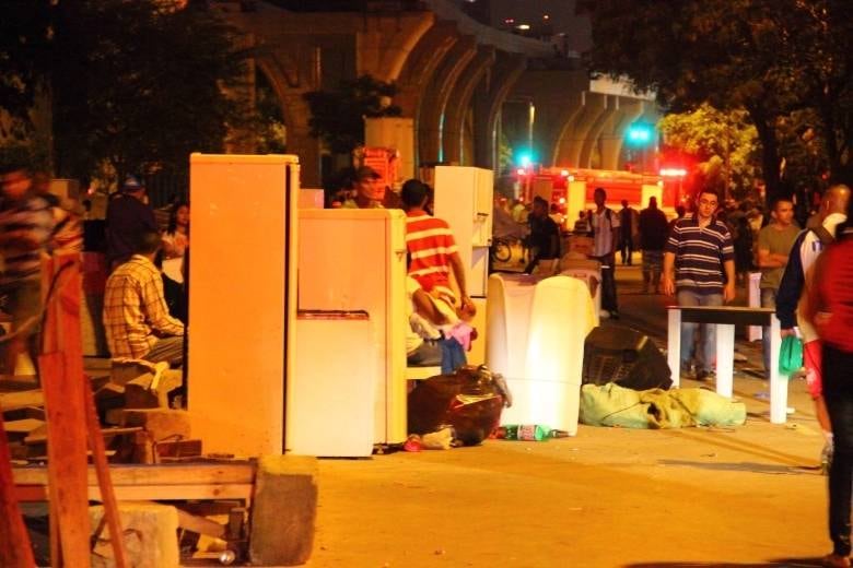 Cerca de 320 famílias, aproximadamente mil pessoas, foram cadastradas durante a madrugada como desabrigadas 