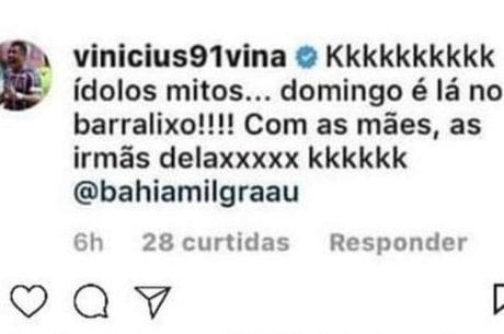 Atacante já havia publicado em rede social com manifestação também considerada ofensiva