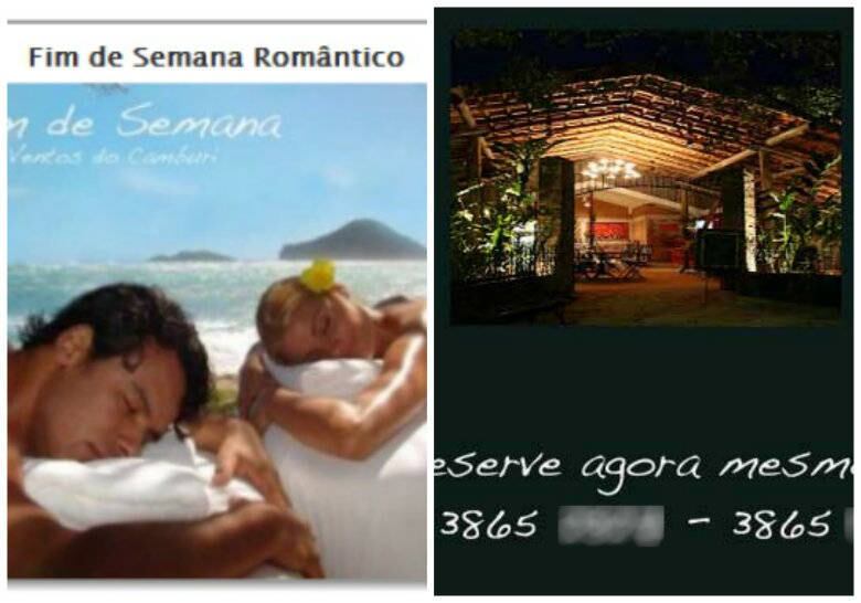 Pousada oferece foto de restaurante em anúncio no site, mas nega que seja dona do local onde o crime ocorreu