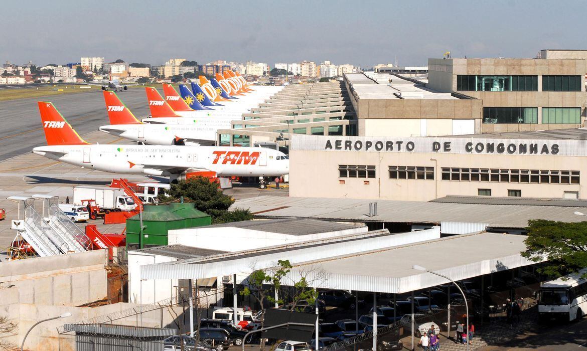Aeroporto de Congonhas, em São Paulo
