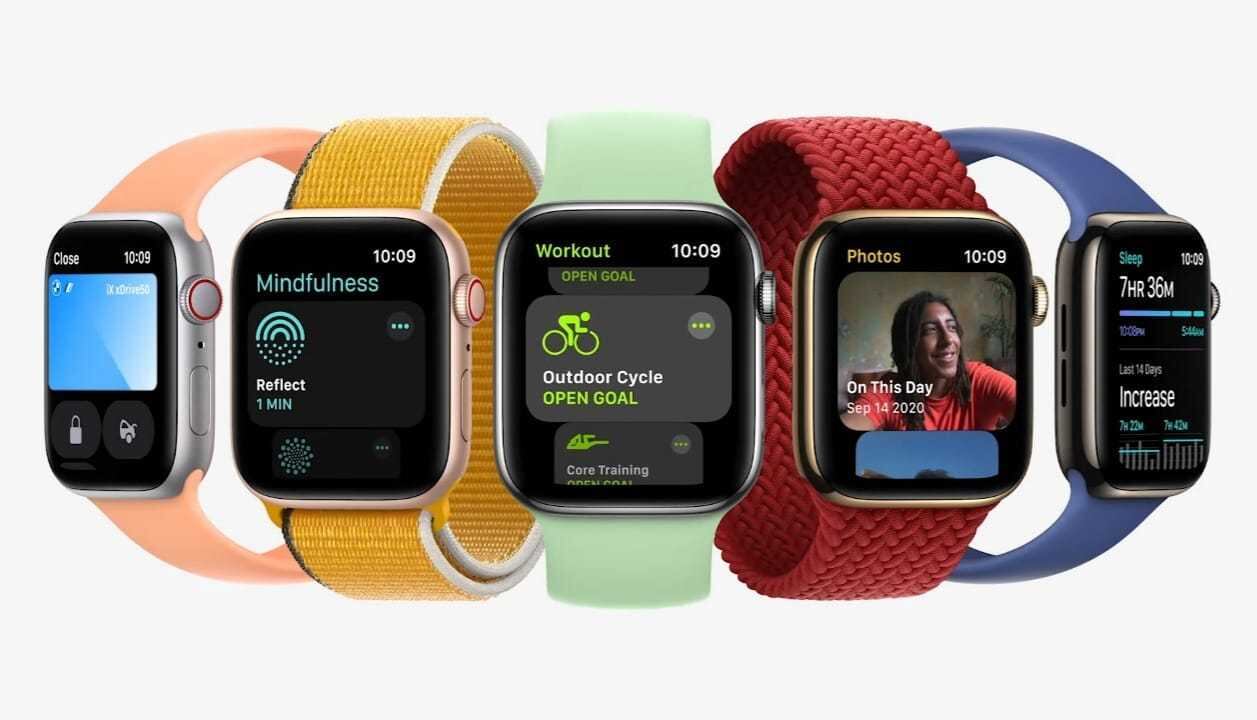 O Apple Watch Series 7 foi outra novidade do evento da bigtech e, ao contrário dos rumores, o novo modelo não contém as laterais planas. Contudo, a tela do novo relógio inteligente da Apple é 20% maior e 70% mais brilhante do que a geração anterior

