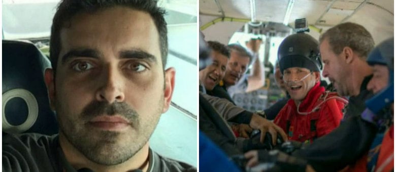 Dupla participava de salto com um grupo de cerca de 30 paraquedistas de elite quando ocorreu o acidente