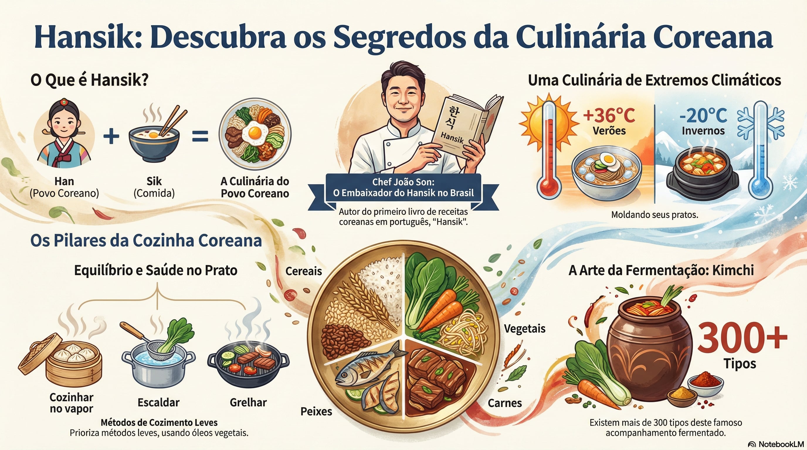 Os segredos da culinária coreana