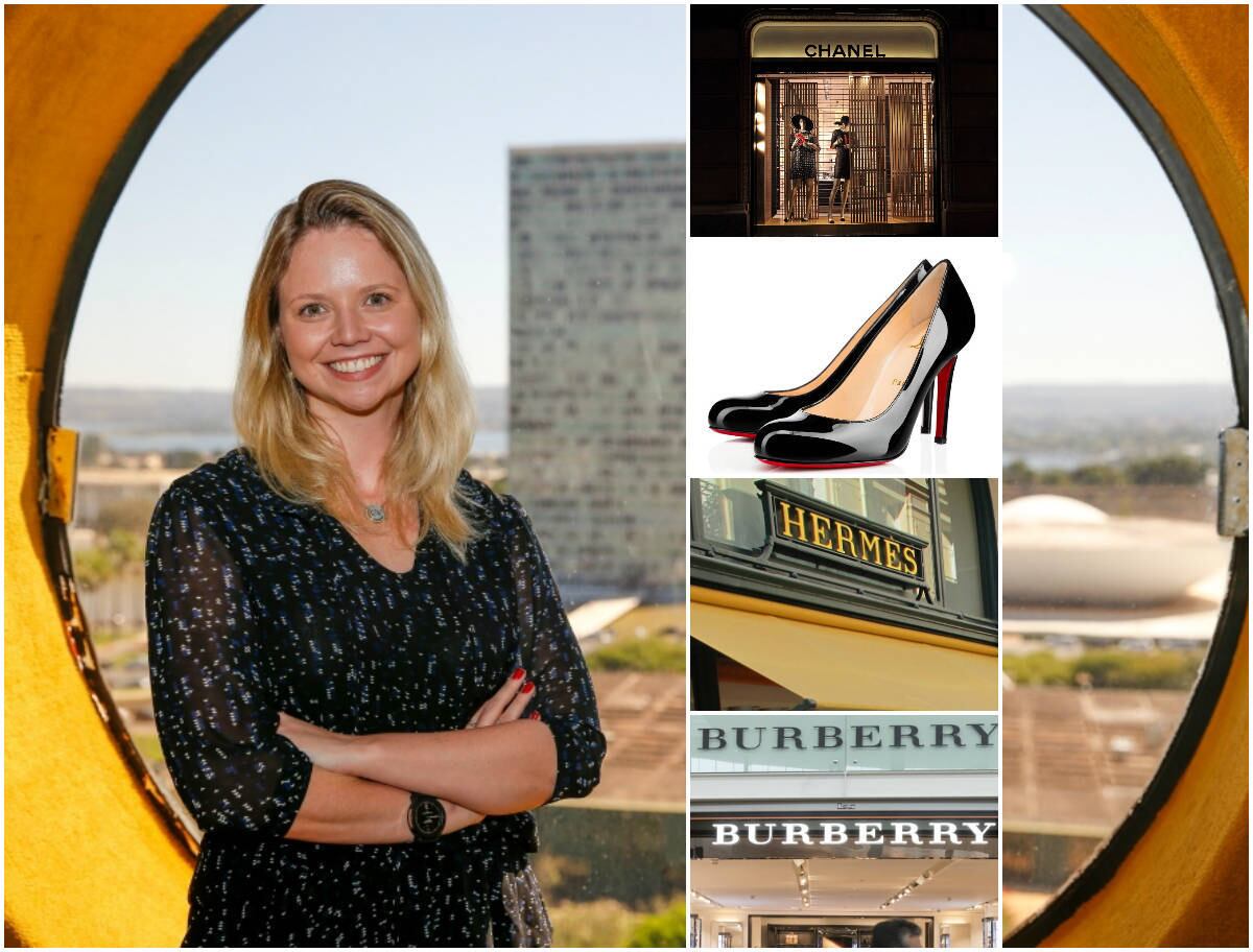 Na denúncia que apresentou à Justiça Federal ontem, o MPF (Ministério Público Federal) indicou que a publicitária Danielle Dytz da Cunha, filha do presidente da Câmara dos Deputados afastado, Eduardo Cunha (PMDB-RJ), gastou cerca de US$ 42 mil (quase R$ 170 mil) em lojas de luxo — como Prada, Dior e Burberry — no exterior, fruto, teoricamente, de desvios da Petrobras. Veja a seguir como a filha de Cunha usou essa grana