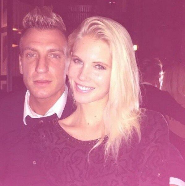 O coração de Maxi López também já tem uma nova paixão: a modelo sueca Daniela Christiansson