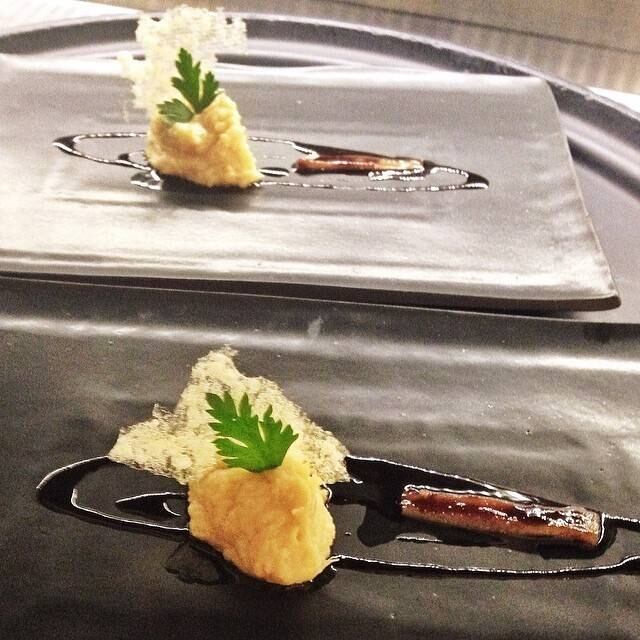 No perfil do chef: Brandade de Palmito com anchovas e demiglace. Que tal?


