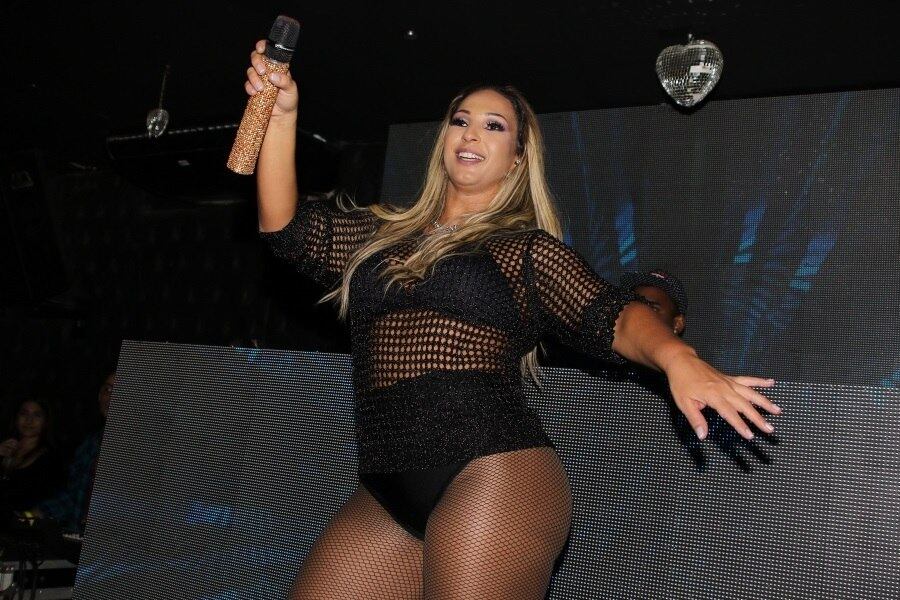 No palco, Valesca mostrou porque é um dos maiores nomes do funk e fez um ótimo show