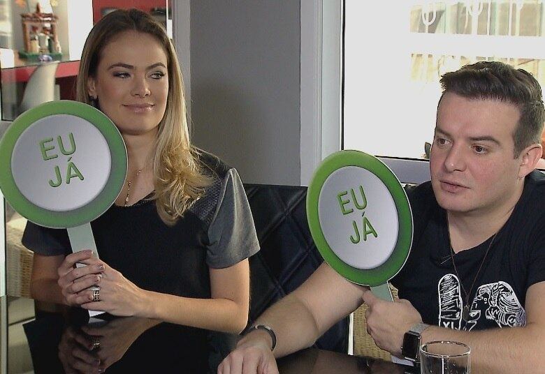 Os artistas abrem as
portas de sua casa e ainda mostram a rotina da família

+ Belutti e Thaís Pacholek apresentam o filho no Gugu desta quarta-feira (11)
