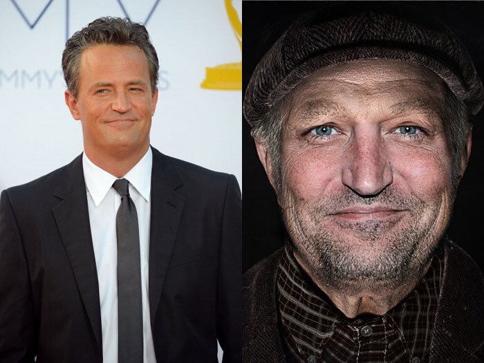 O eterno Chandler, da série Friends, Matthew Perry, de 43 anos, poderá ficar desse jeito. Será?
