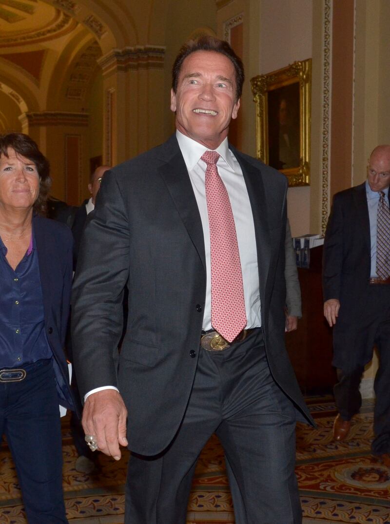 O ex-governador da Califórnia Arnold Schwarzenegger é um dos únicos políticos do mundo que já apareceu em vídeo fumando maconha. Em 1977, o ator participou do filme O Homem dos Músculos de Aço, em que foi filmado consumindo a erva