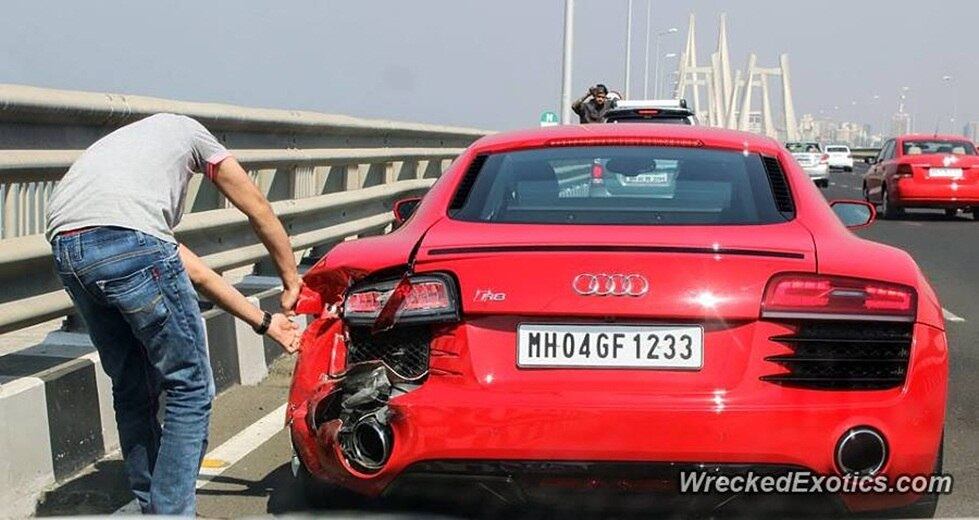 Acidentes com superesportivos