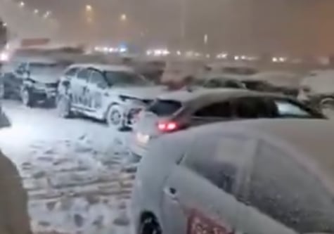 Polícia prestou assistência aos motoristas que ficaram presos