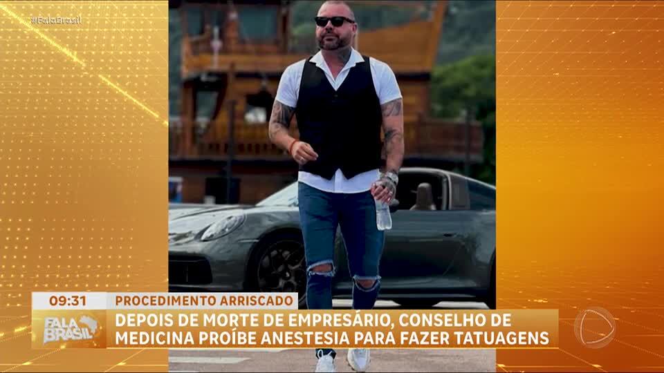 Conselho Federal de Medicina proíbe anestesia em tatuagens após morte de empresário