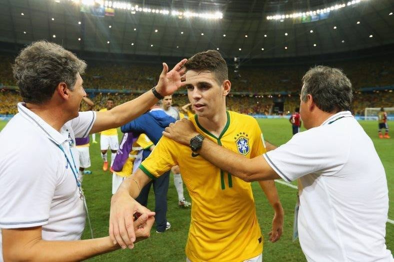 Oscar teve uma atuação abaixo da média contra a Colômbia