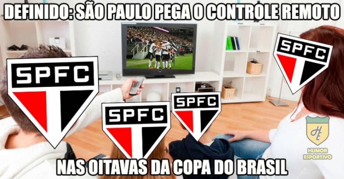 Meme eliminados Copa do Brasil