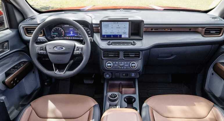 Picape terá cluster digital de 6,5 polegadas para versões mais caras