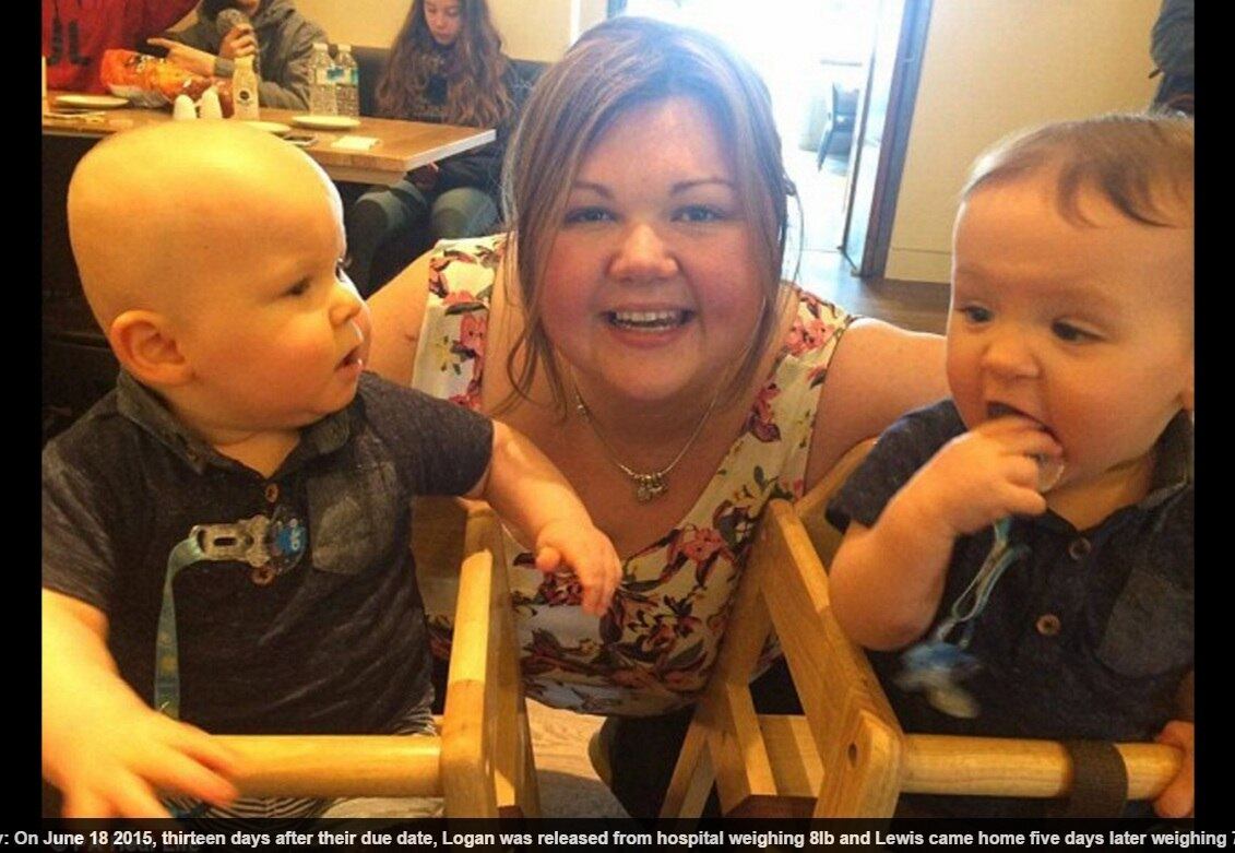 Um tempo depois, ela soube que estava grávida com um teste
de gravidez. Ela disse que foi surreal. Contudo, com 23 semanas de gravidez,
Lynn começou a ter contrações, e os médicos alertaram que era improvável que os
bebês sobrevivessem