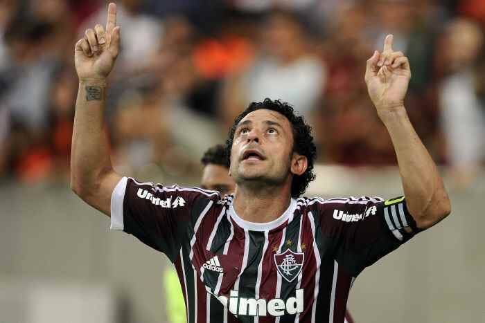 Fred marcou o segundo gol do Tricolor no Maracanã