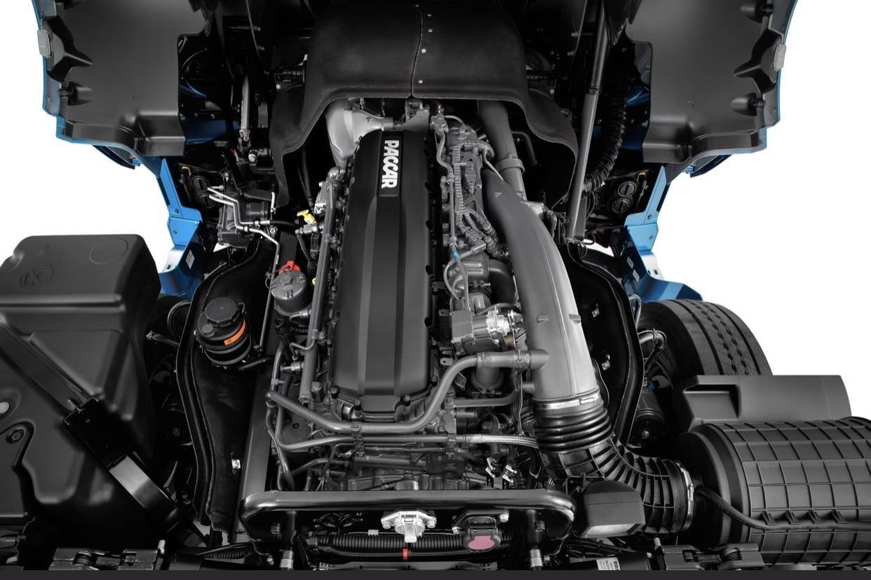 Motor Paccar turbodiesel tem até 530cv, nova turbina e câmbio melhorando a eficiência