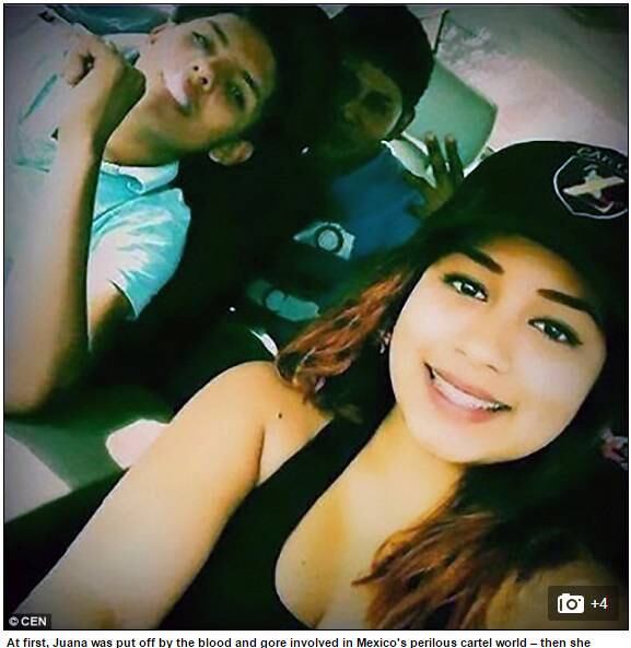 No começo, a jovem diz que se sentia mal ao testemunhar os
assassinatos realizados pelo cartel. Mas, pouco tempo depois, ela começou a
sentir prazer com as mortes.



— [Comecei a me] sentir animada com isso, me
esfregando e tomando banho no sangue, depois de matar uma vítima. Eu até bebia
enquanto ainda estava quente