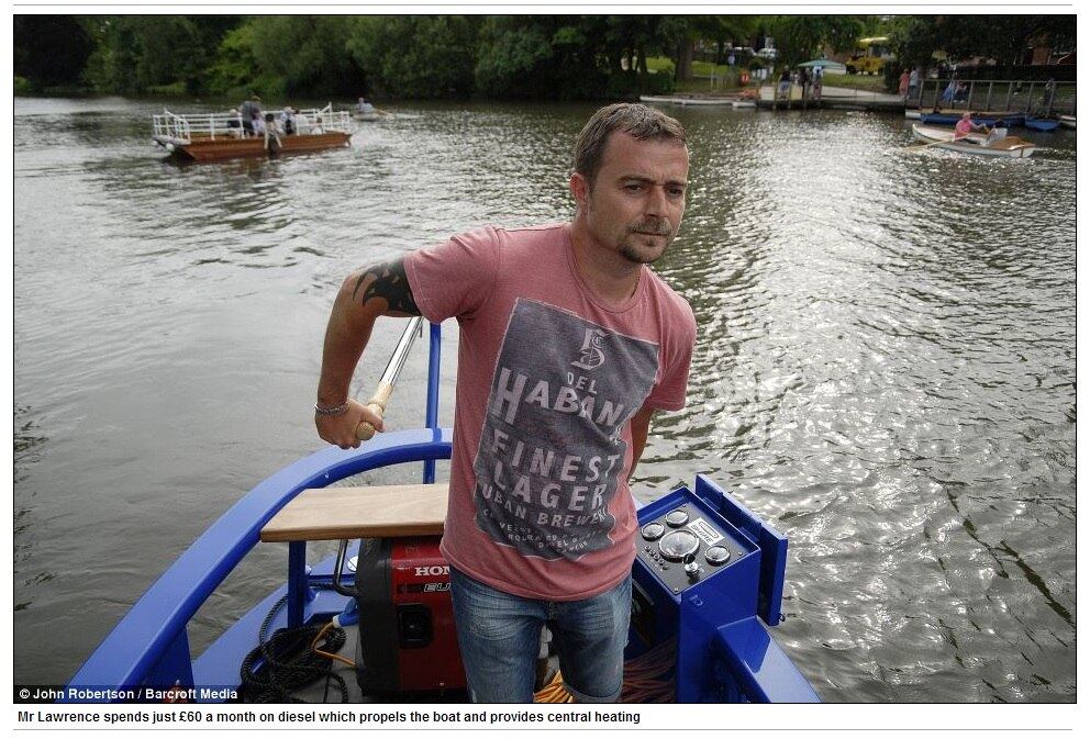 O "basta" chegou em fevereiro deste ano, quando muitos britânicos tivram
de arcar com altíssimas contas de combustível depois de um inverno
rigoroso. Além de não ter tempo para a família, o salário também não era suficiente. O pai, conta como era o drama:

— No final do mês, quando terminava de pagar as contas, não sobrava nada