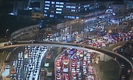 Congestionamento aumentou no horário de pico