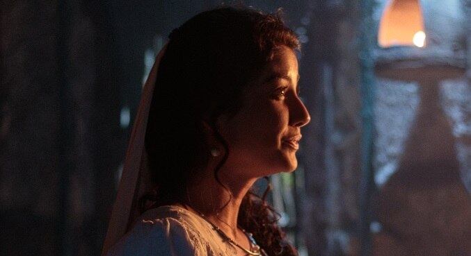 Atriz compartilha registros do casamento na série