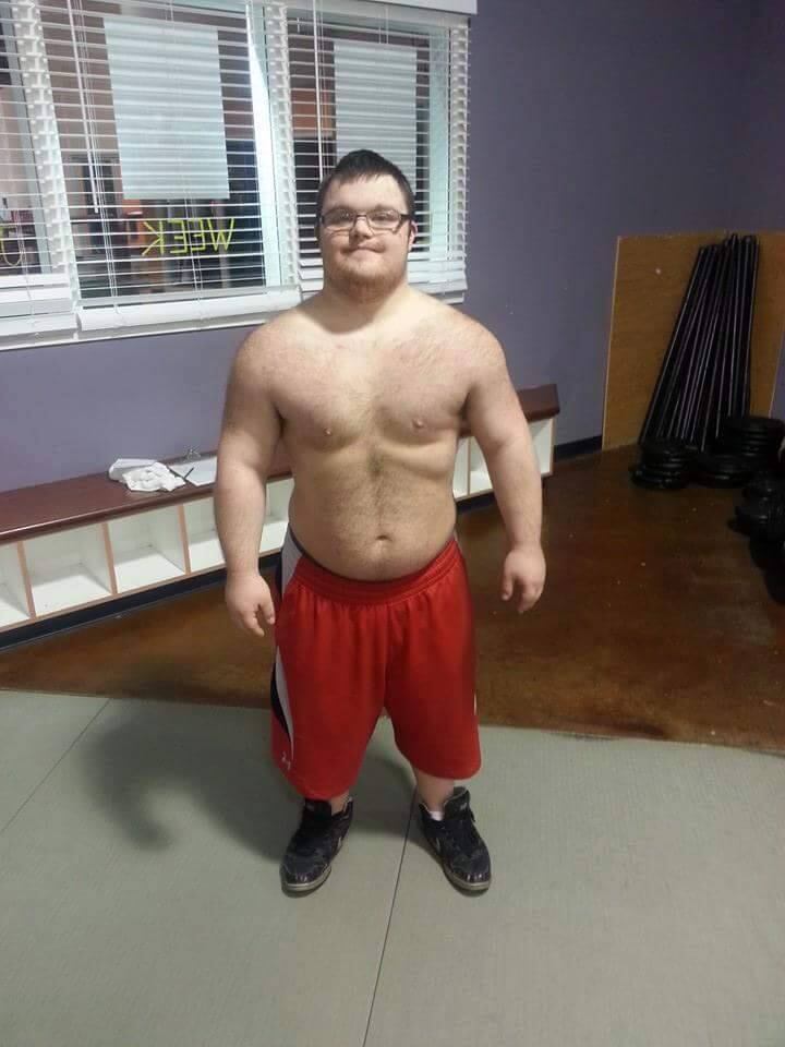 Na época, Collin estava acima do peso