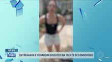 Mulher que se diz delegada ameaça prender entregador que não subiu com o pedido dela