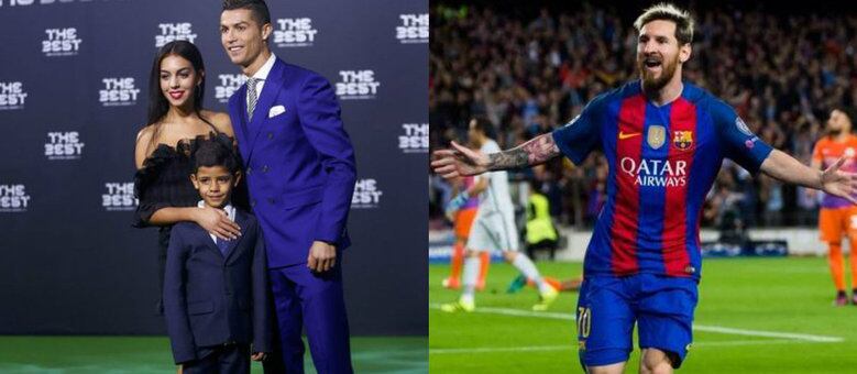 Cristiano Ronaldo está namorando com Georgina Rodríguez, cujo pai é conterrâneo do craque Lionel Messi