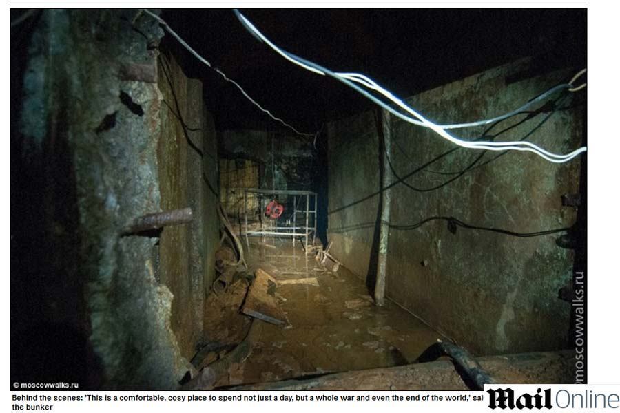 "O bunker é muito grande, mas muita coisa está sendo preparada para as pessoas se sentirem seguras", diz Anna, uma visitante do local