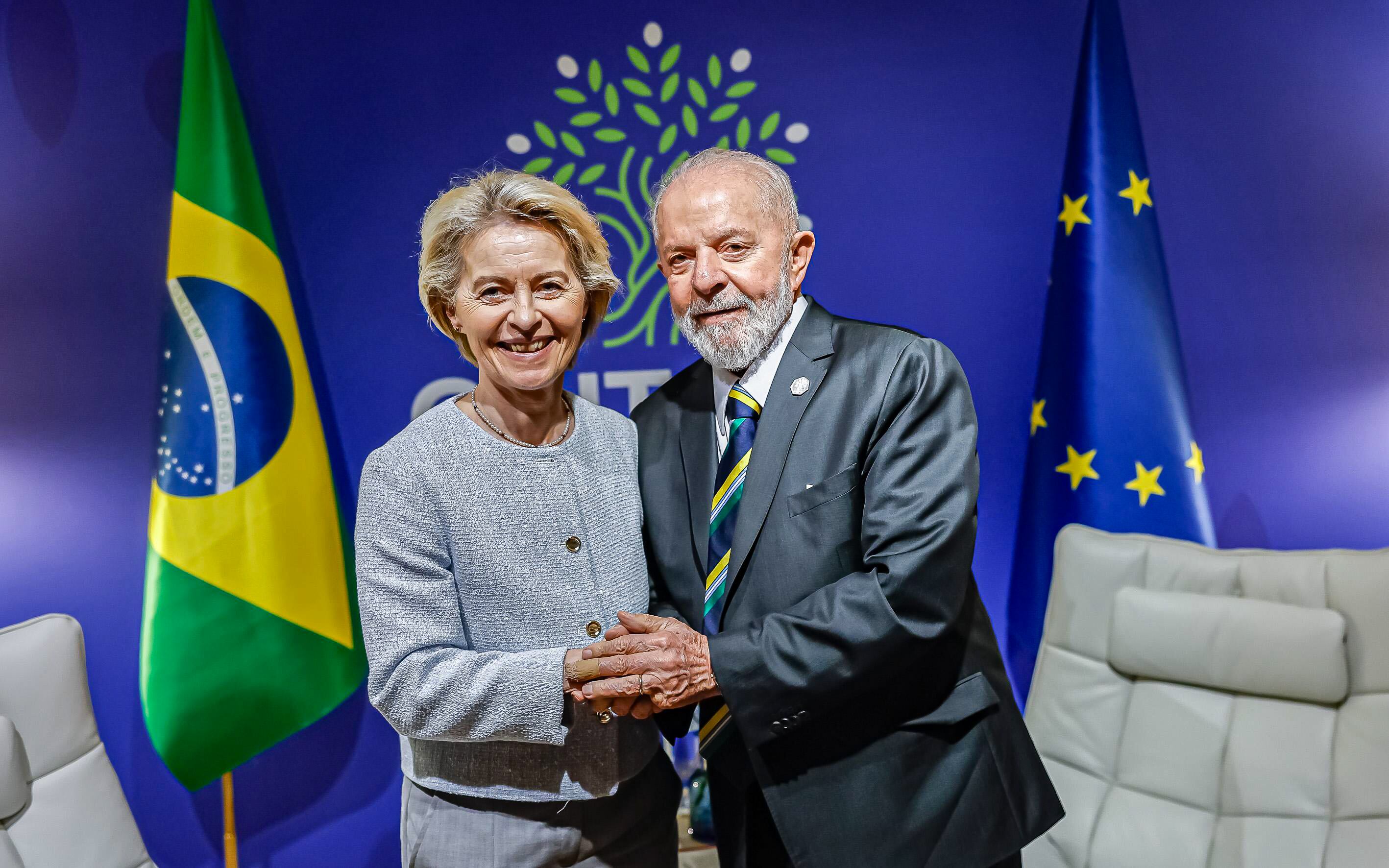 14.06.2024 - Presidente da República, Luiz Inácio Lula da Silva, durante encontro com a com a Presidente da Comissão Europeia, Ursula von der Leyen, Hotel Borgo Egnazia. Puglia- Itália.  Foto: Ricardo Stuckert / PR