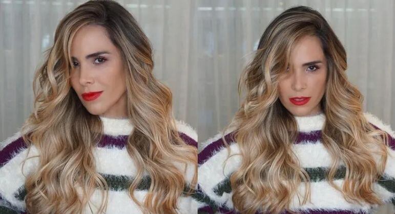 Wanessa Camargo pinta o cabelo de loiro