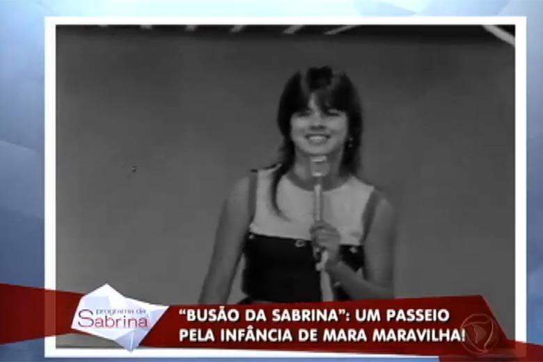 Mara Maravilha começou a carreira na TV Itapuã, aos 8 anos

+ Vídeo: Busão da Sabrina viaja pela infância de Mara Maravilha e mostra detalhes de sua carreira

+ Quer saber tudo sobre o Programa da Sabrina? Siga o perfil no Twitter

+ A atração da japa mais famosa do Brasil também está no Facebook. Curta!
